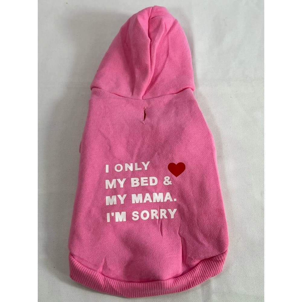 Comfortable Polycotton Dog Hoodie: Soft, Lightweight Puppy Vest size XS